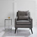 O'Brien Armchair Matte Black-Furniture-Uttermost-Lighting Design Store