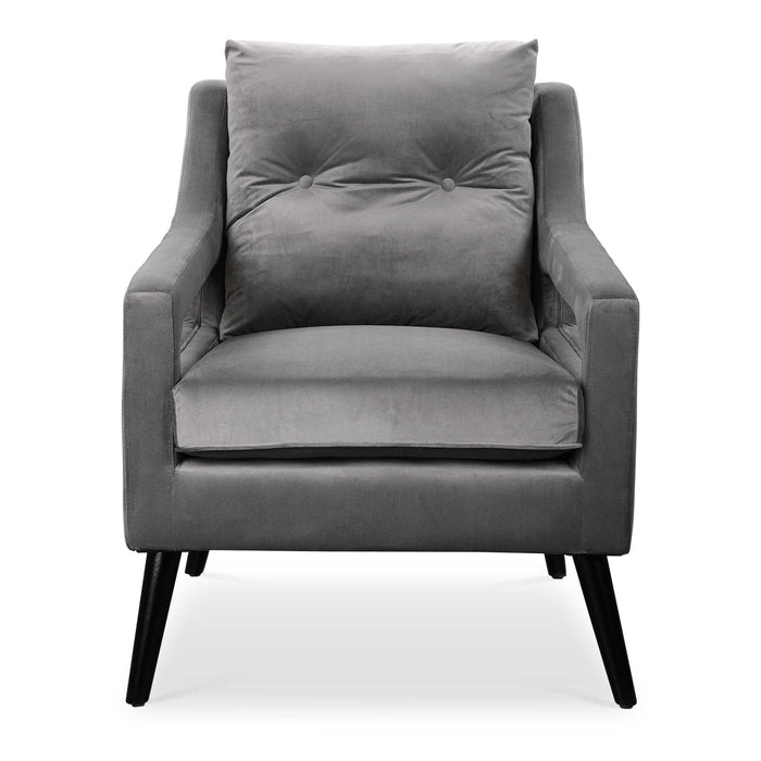 O'Brien Armchair Matte Black-Furniture-Uttermost-Lighting Design Store