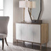 Dani Cabinet Matte White-Furniture-Uttermost-Lighting Design Store