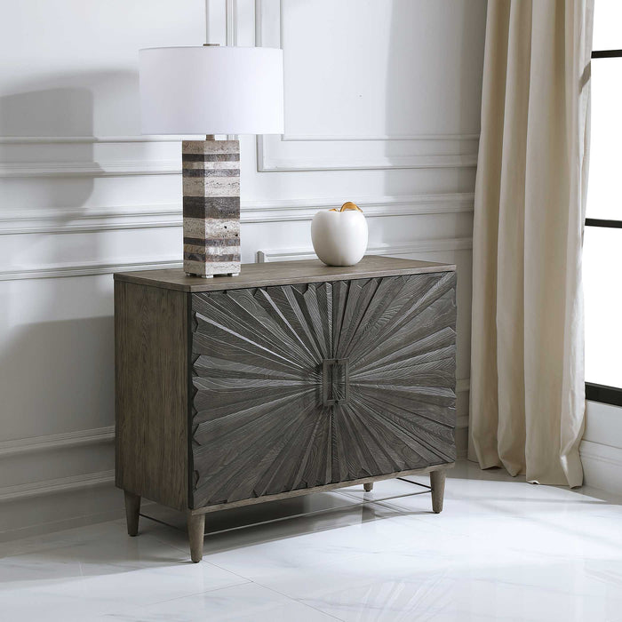 Shield Cabinet Dark Ebony Oak-Furniture-Uttermost-Lighting Design Store