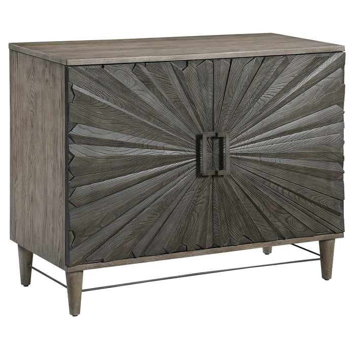 Shield Cabinet Dark Ebony Oak-Furniture-Uttermost-Lighting Design Store