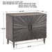 Shield Cabinet Dark Ebony Oak-Furniture-Uttermost-Lighting Design Store