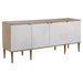Tightrope Sideboard Cabinet Natural Oak-Furniture-Uttermost-Lighting Design Store
