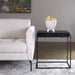 Telone Side Table Dark Oxidized Black-Furniture-Uttermost-Lighting Design Store