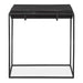 Telone Side Table Dark Oxidized Black-Furniture-Uttermost-Lighting Design Store