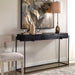Telone Console Table Dark Oxidized Black-Furniture-Uttermost-Lighting Design Store