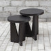 Nadette Nesting Tables, S/2 Dark Espresso-Furniture-Uttermost-Lighting Design Store