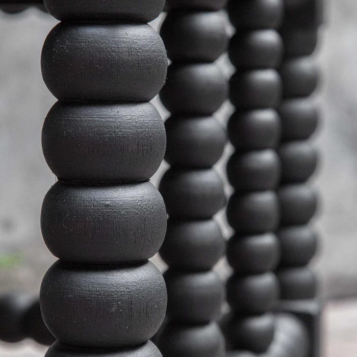 Rancho Bench Matte Black Stained-Furniture-Uttermost-Lighting Design Store