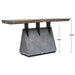 Vessel Console Table Mahogany Wood-Furniture-Uttermost-Lighting Design Store