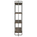 Stilo Etagere Dark Brushed Pewter-Furniture-Uttermost-Lighting Design Store