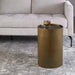 Adrina Accent Table Antique Gold-Furniture-Uttermost-Lighting Design Store