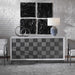 Checkerboard Cabinet Light Gray-Furniture-Uttermost-Lighting Design Store