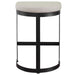 Ivanna Counter Stool Matte Black-Furniture-Uttermost-Lighting Design Store