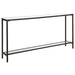 Hayley Console Table Matte Black-Furniture-Uttermost-Lighting Design Store