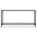 Hayley Console Table Matte Black-Furniture-Uttermost-Lighting Design Store