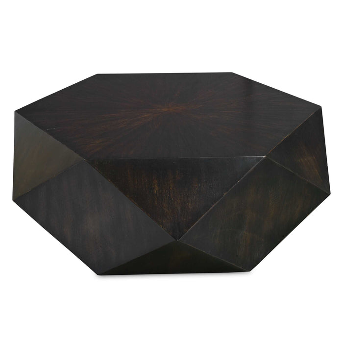 Volker Coffee Table Black-Furniture-Uttermost-Lighting Design Store