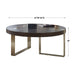 Converge Coffee Table Brushed Pewter-Furniture-Uttermost-Lighting Design Store