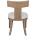 Idris Armless Chair Natural Oak-Furniture-Uttermost-Lighting Design Store