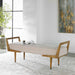 Waylon Bench Oak-Furniture-Uttermost-Lighting Design Store
