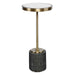 Laurier Accent Table Brushed Brass-Furniture-Uttermost-Lighting Design Store
