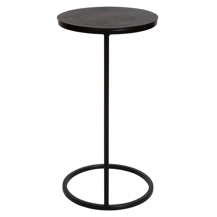 Brunei Accent Table Antique Bronze-Furniture-Uttermost-Lighting Design Store