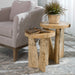 Nadette Nesting Tables, S/2 Natural-Furniture-Uttermost-Lighting Design Store