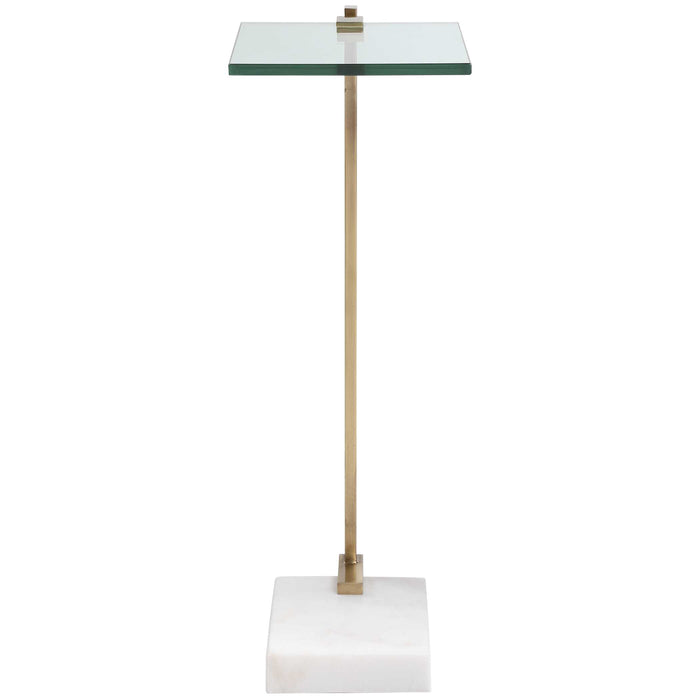Butler Accent Table Brushed Brass-Furniture-Uttermost-Lighting Design Store