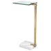 Butler Accent Table Brushed Brass-Furniture-Uttermost-Lighting Design Store