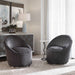 Crue Chair Gunmetal-Furniture-Uttermost-Lighting Design Store