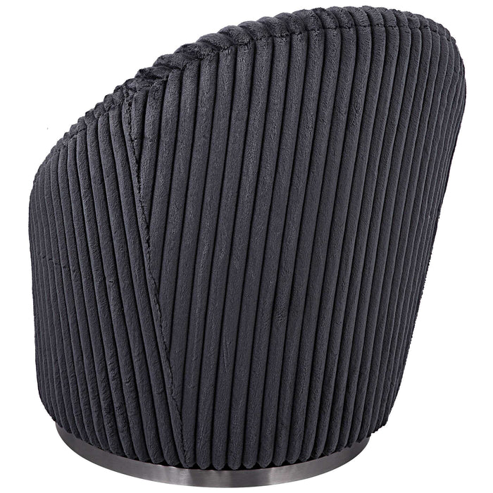 Crue Chair Gunmetal-Furniture-Uttermost-Lighting Design Store