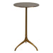 Beacon Accent Table Antique Gold-Furniture-Uttermost-Lighting Design Store