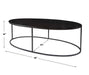 Coreene Coffee Table Aged Black-Furniture-Uttermost-Lighting Design Store