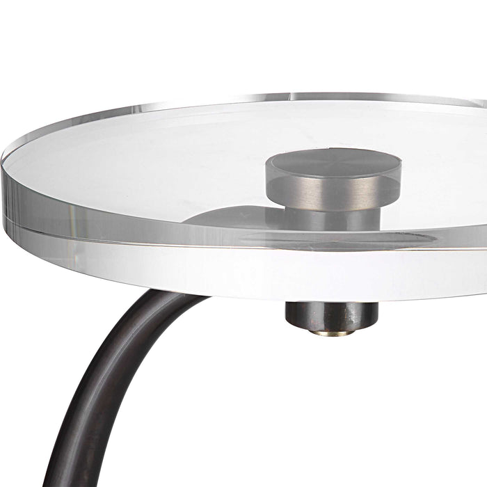 Waveney Drink Table Dark Bronze-Furniture-Uttermost-Lighting Design Store