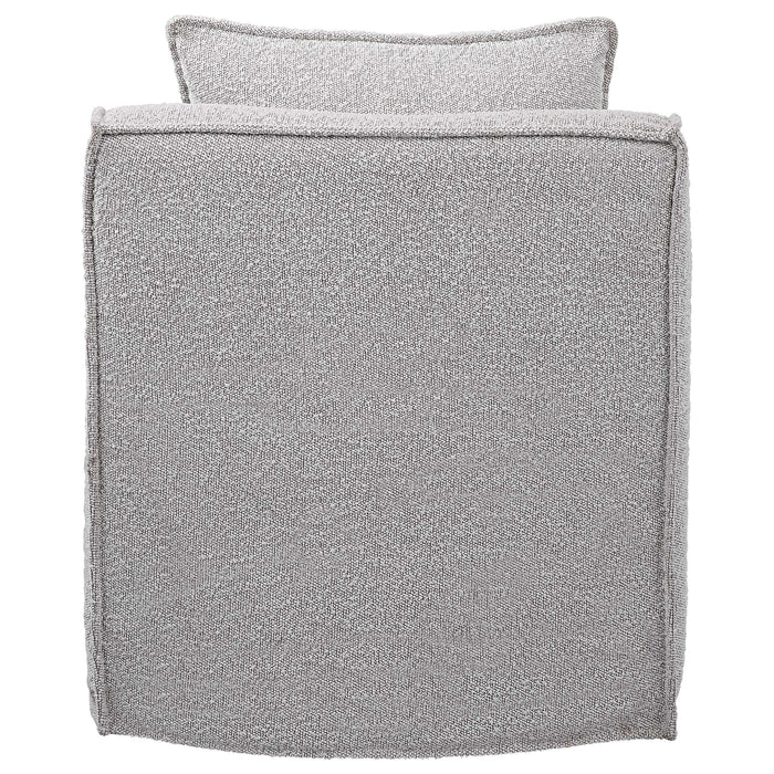 Welland Swivel Chair Natural Ceruse-Furniture-Uttermost-Lighting Design Store