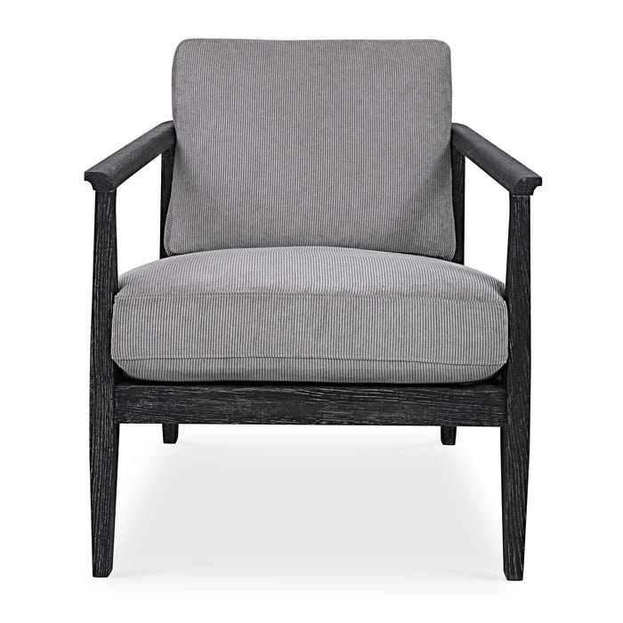 Brunei Accent Chair Dark Ebony-Furniture-Uttermost-Lighting Design Store
