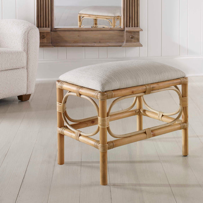 Laguna Bench Solid Wood-Furniture-Uttermost-Lighting Design Store