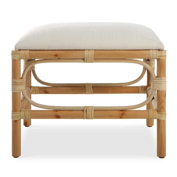 Laguna Bench Solid Wood-Furniture-Uttermost-Lighting Design Store