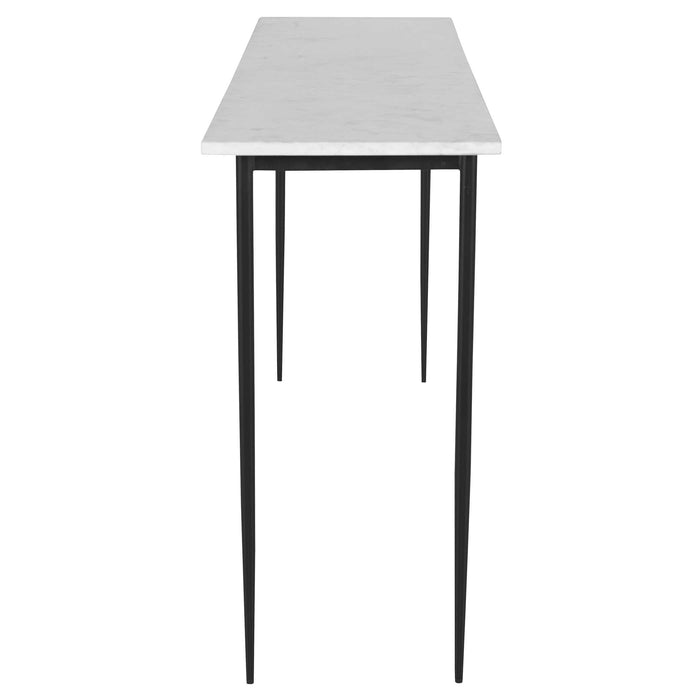 Nightfall Console Table Satin Black-Furniture-Uttermost-Lighting Design Store