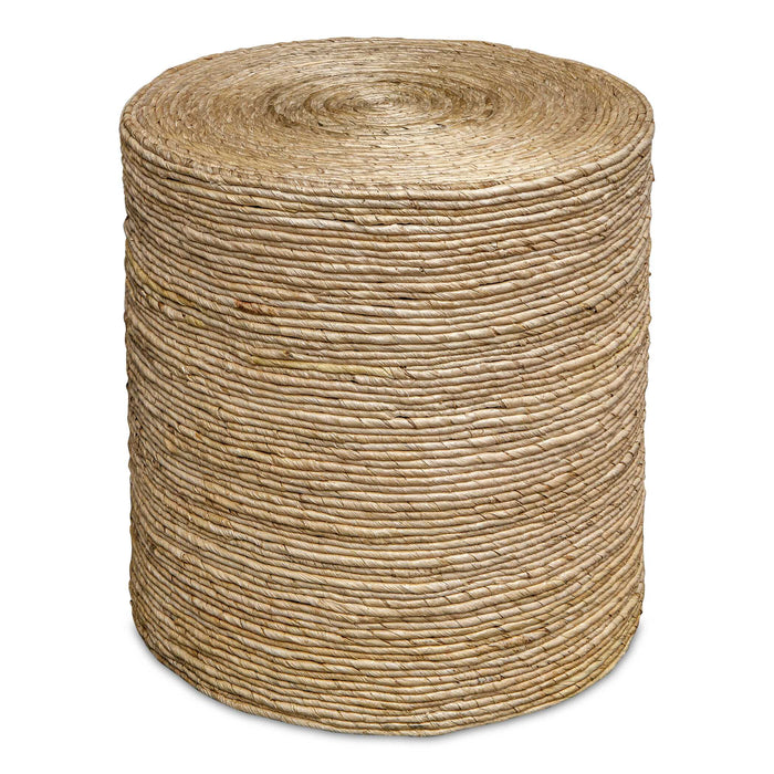Rora Accent Table Natural Woven Banana-Furniture-Uttermost-Lighting Design Store