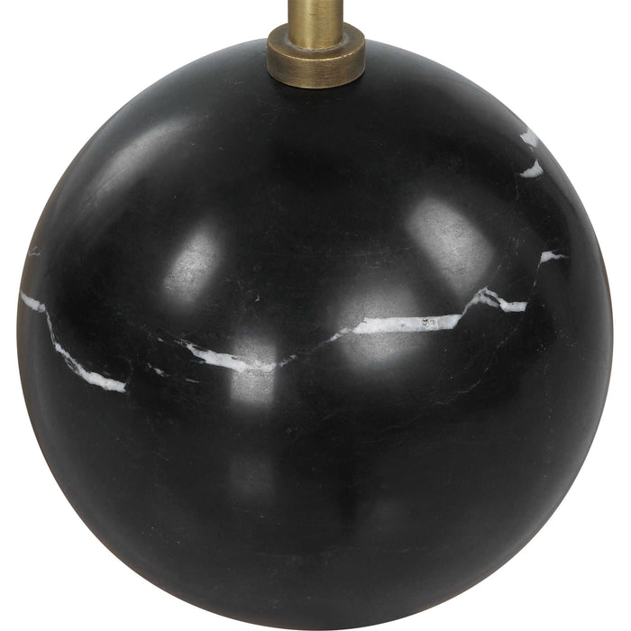 Gimlet Drink Table Brushed Brass-Furniture-Uttermost-Lighting Design Store