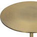 Gimlet Drink Table Brushed Brass-Furniture-Uttermost-Lighting Design Store