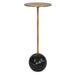 Gimlet Drink Table Brushed Brass-Furniture-Uttermost-Lighting Design Store