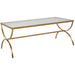 Crescent Coffee Table Antiqued Gold-Furniture-Uttermost-Lighting Design Store