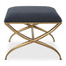 Crossing Bench Gold Leaf-Furniture-Uttermost-Lighting Design Store