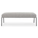Jacobsen Bench Natural Aged Black-Furniture-Uttermost-Lighting Design Store