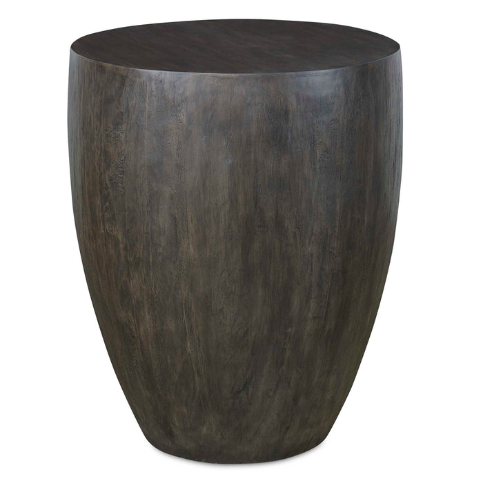 Lark End Table Textured Aged Walnut-Furniture-Uttermost-Lighting Design Store