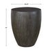Lark End Table Textured Aged Walnut-Furniture-Uttermost-Lighting Design Store