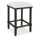 Pryce Counter Stool Black-Furniture-Uttermost-Lighting Design Store