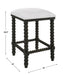 Pryce Counter Stool Black-Furniture-Uttermost-Lighting Design Store