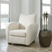 Teddy Accent Chair White-Furniture-Uttermost-Lighting Design Store